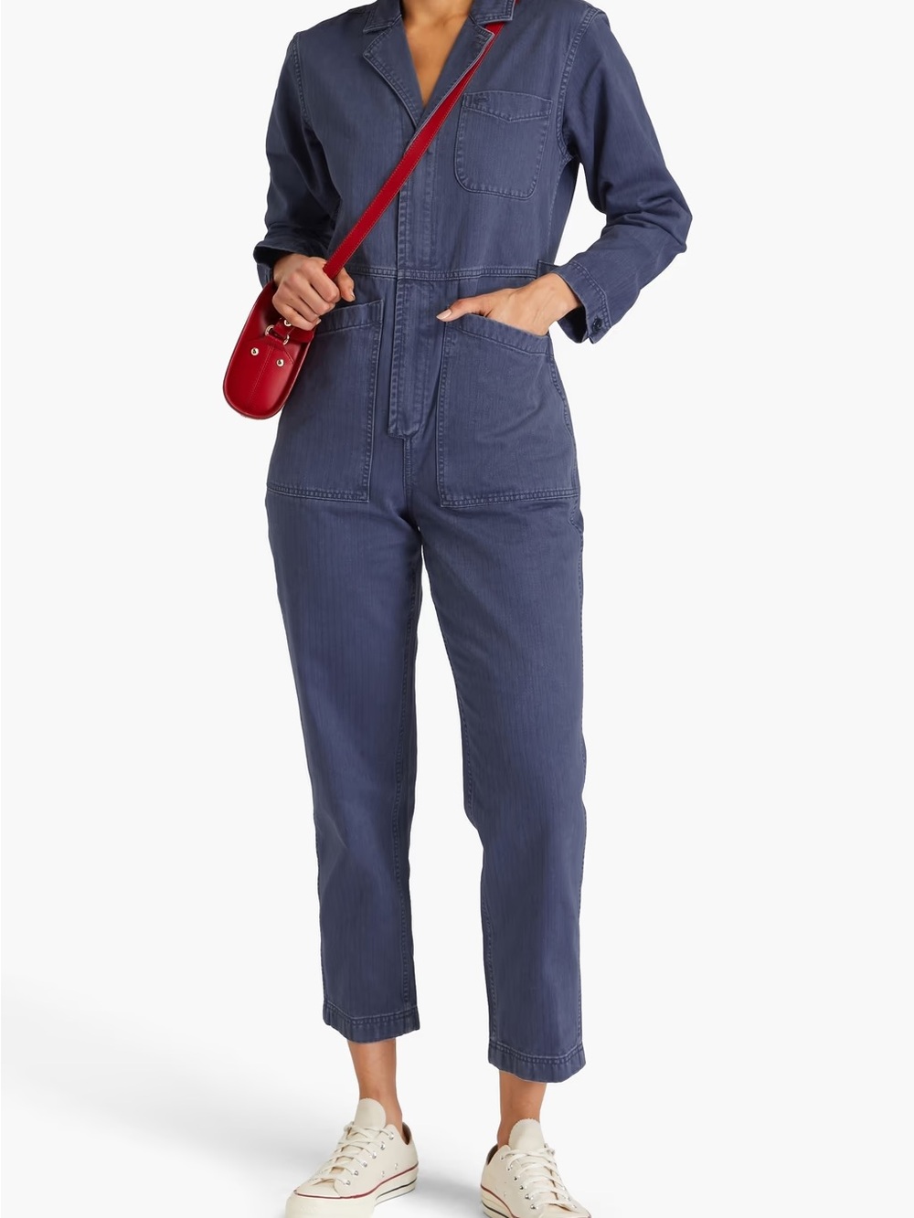 Alex Mill Herringbone Jumpsuit